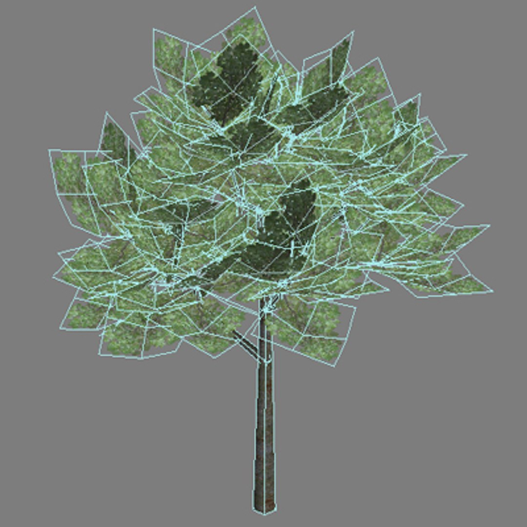 3ds Max Summer Trees