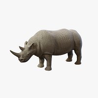 Rhinoceros - Static PBR