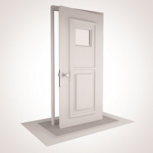 3d Residential Door 07
