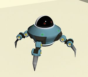 3D toy robot model