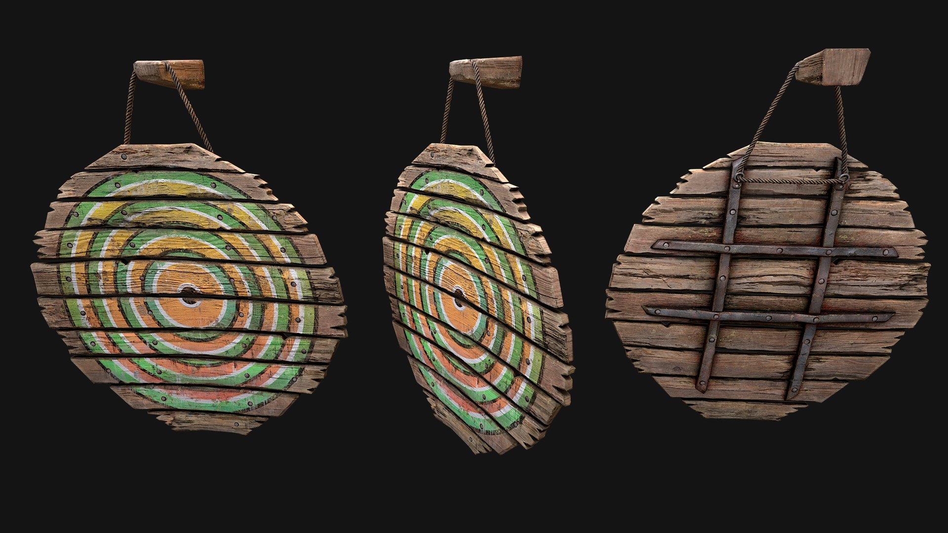 Medieval Target and Crossbow Shooting Range Set 3D model https://p.turbosquid.com/ts-thumb/RO/4aIrTH/md/woodentargetall16/png/1762691164/1920x1080/fit_q87/8a0e349b903f02b4d8d8bfe334c3301042a6f0cc/woodentargetall16.jpg