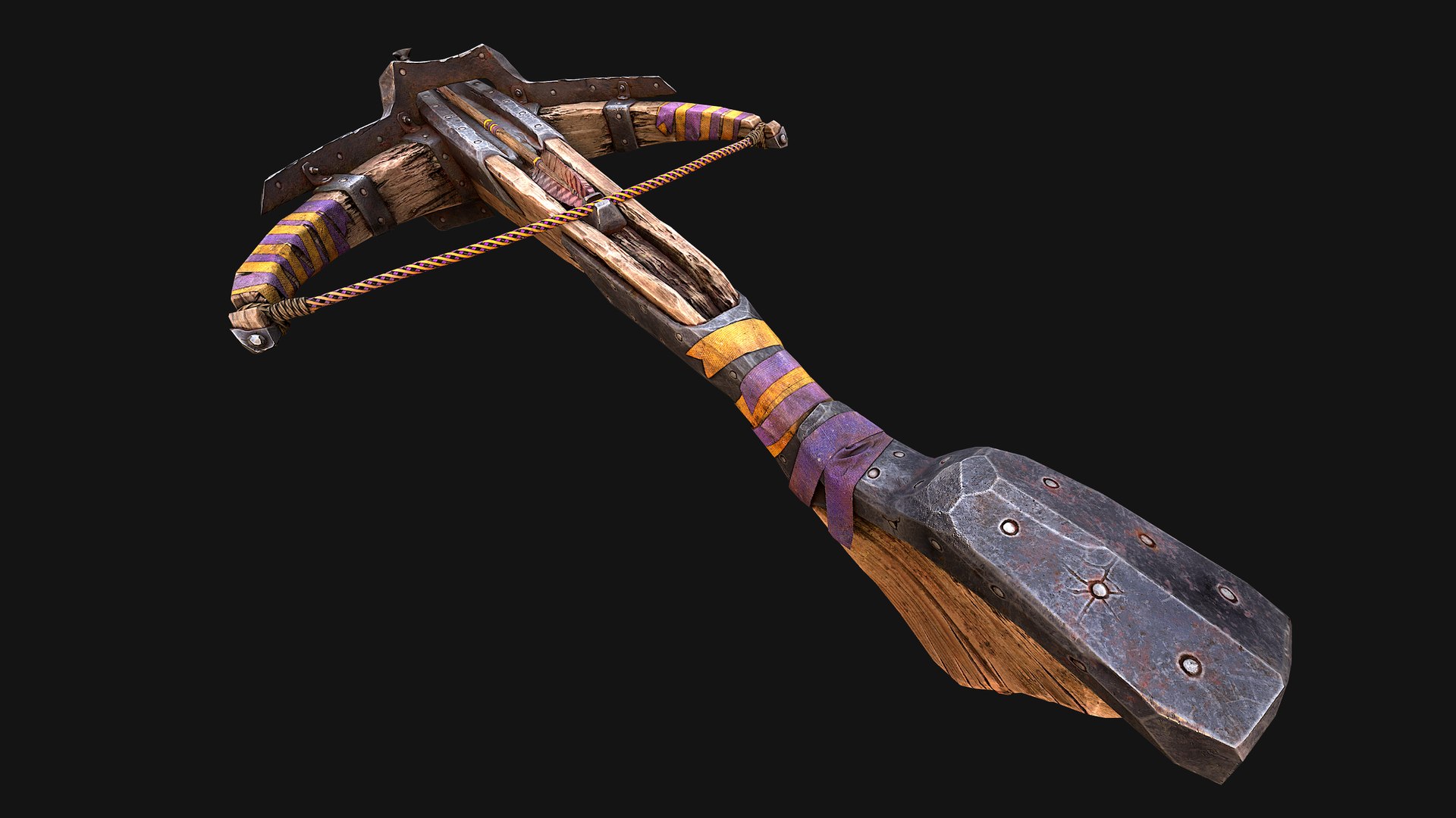 Medieval Target and Crossbow Shooting Range Set 3D model https://p.turbosquid.com/ts-thumb/RO/4aIrTH/zc/crossbowcolorsp17/png/1762691122/1920x1080/fit_q87/c2dc084b897311d4d887c111f6bcb846ca46845f/crossbowcolorsp17.jpg