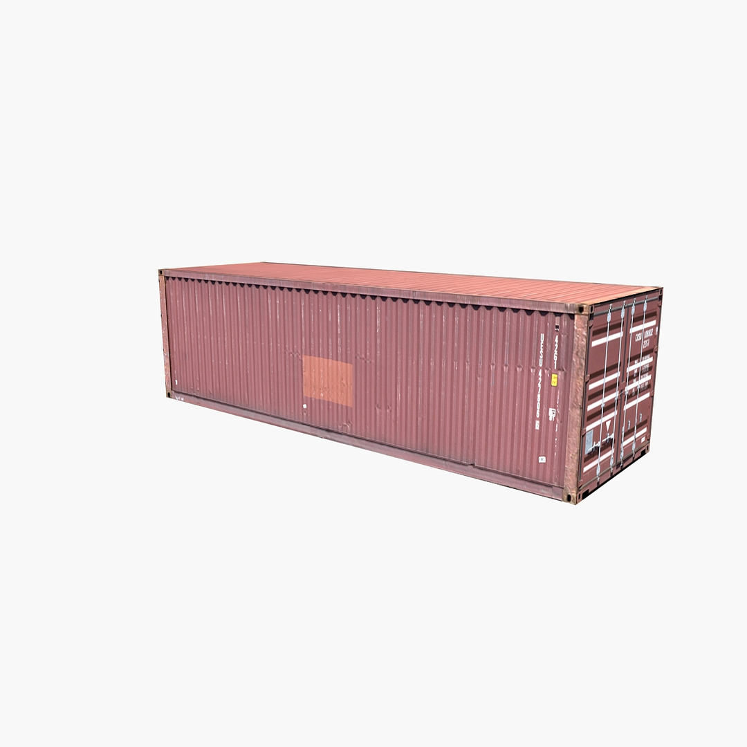 3d Model Container Ready