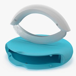 Portable Herb Cutter Blue