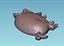 3D model Pig Relief