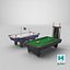 3D model real table games billiard
