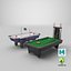3D model real table games billiard