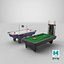3D model real table games billiard