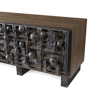 Chahan And Peter Cabinet Ceramique Brun