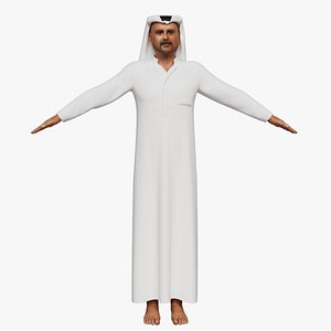 3D model Sheikh Tamim ben Hamad