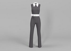 Gray jumpsuit