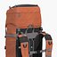 large camping backpack red obj