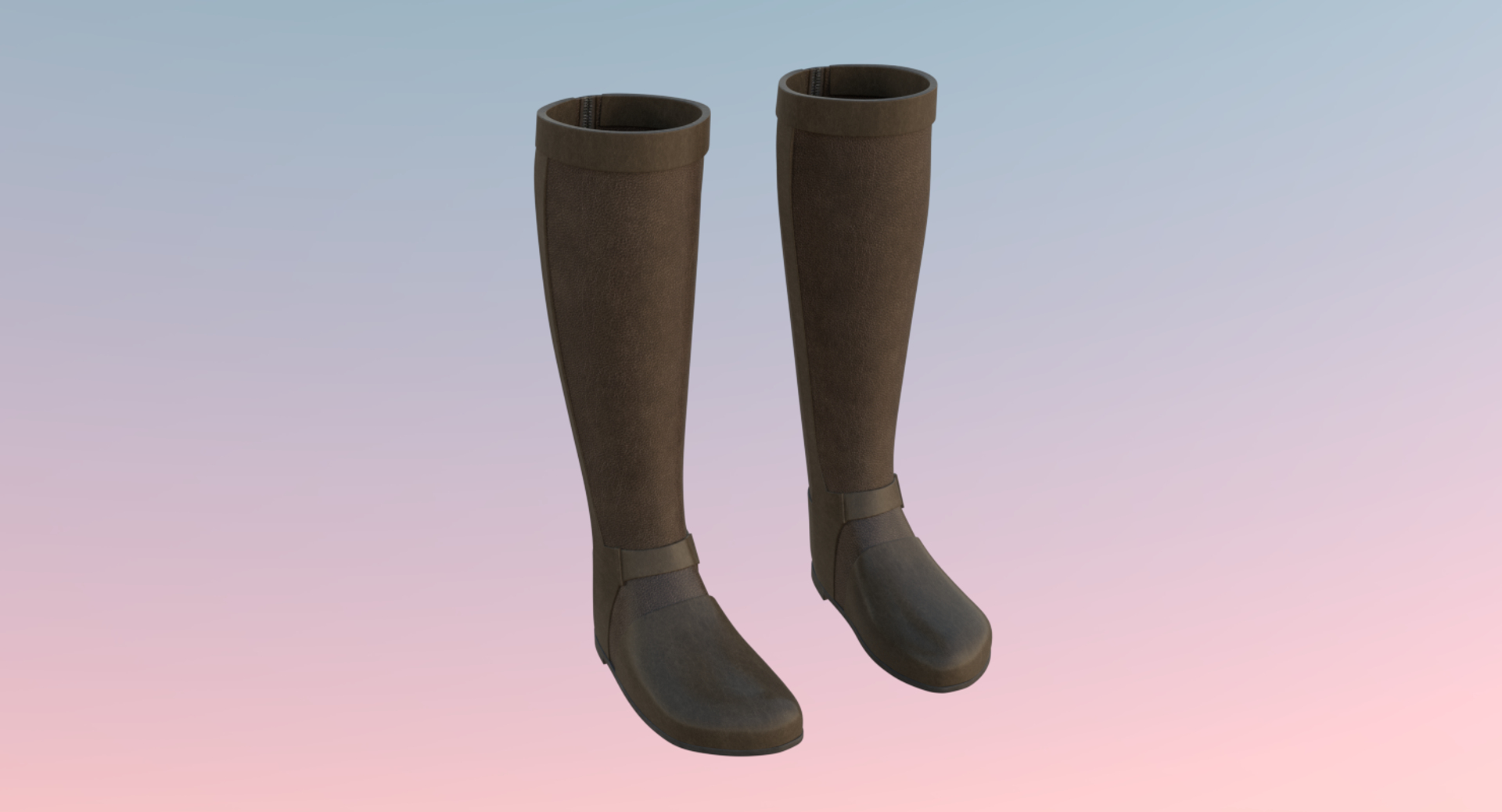 3D Riding Boots Model - TurboSquid 1181743