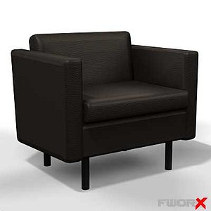 3d max armchair chair