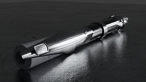 Unique lightsaber 3D model