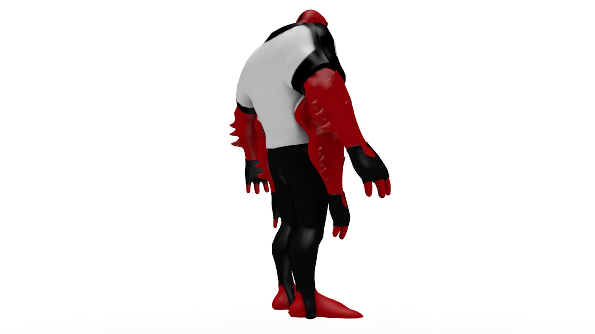 Ben 10000 - FourArms Classic Aliens 3D Model - Buy Royalty Free 3D