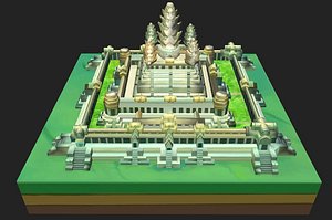 3D model angkor wat