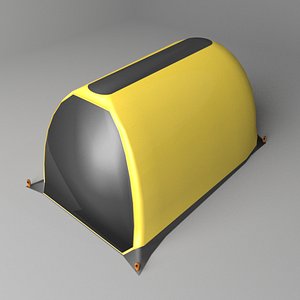 tunnel tent 3D model