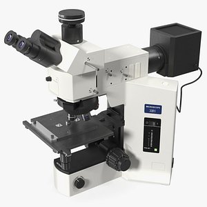Professional Trinocular Upright Fluorescence Microscope