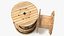 Stack of Wooden Cable Reels