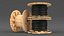 Stack of Wooden Cable Reels