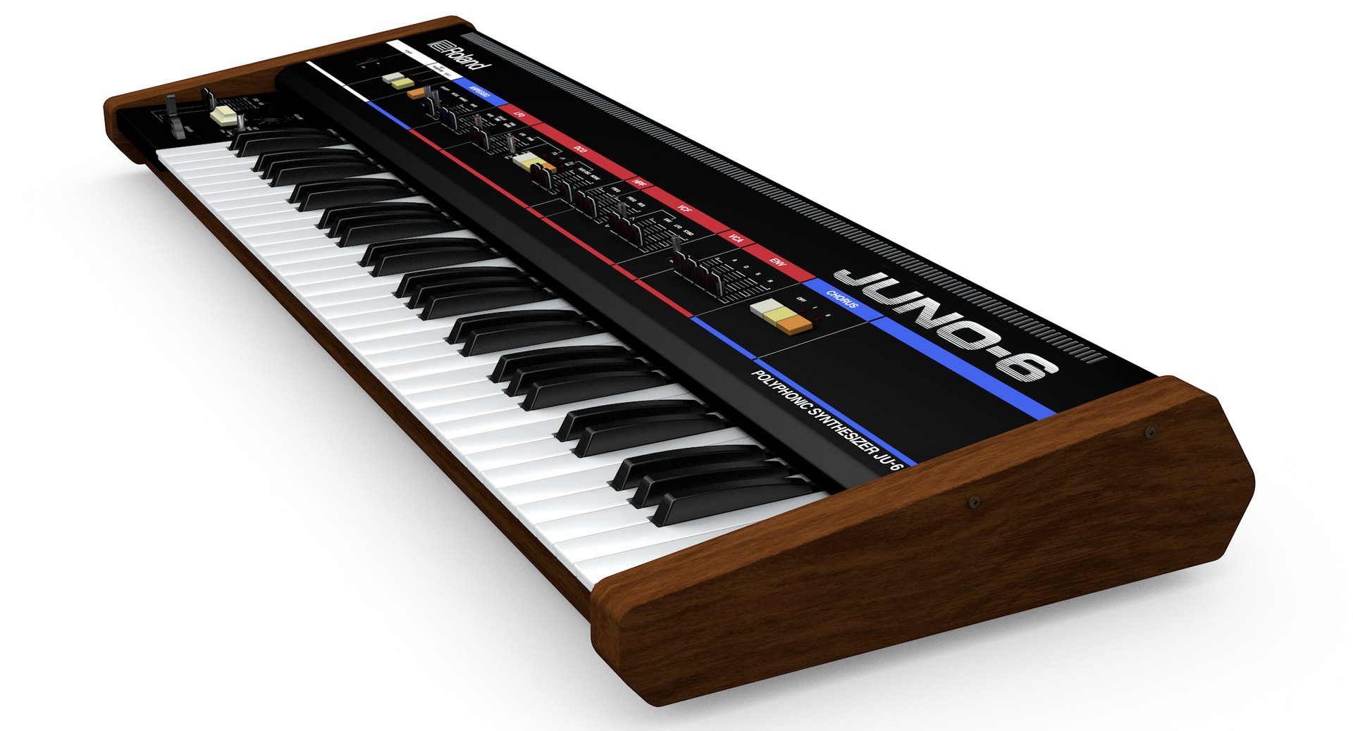3D Roland Juno 6 Model - TurboSquid 1536225