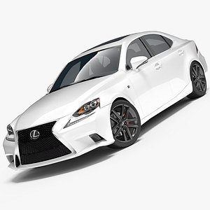 3d lexus 350 f sport model
