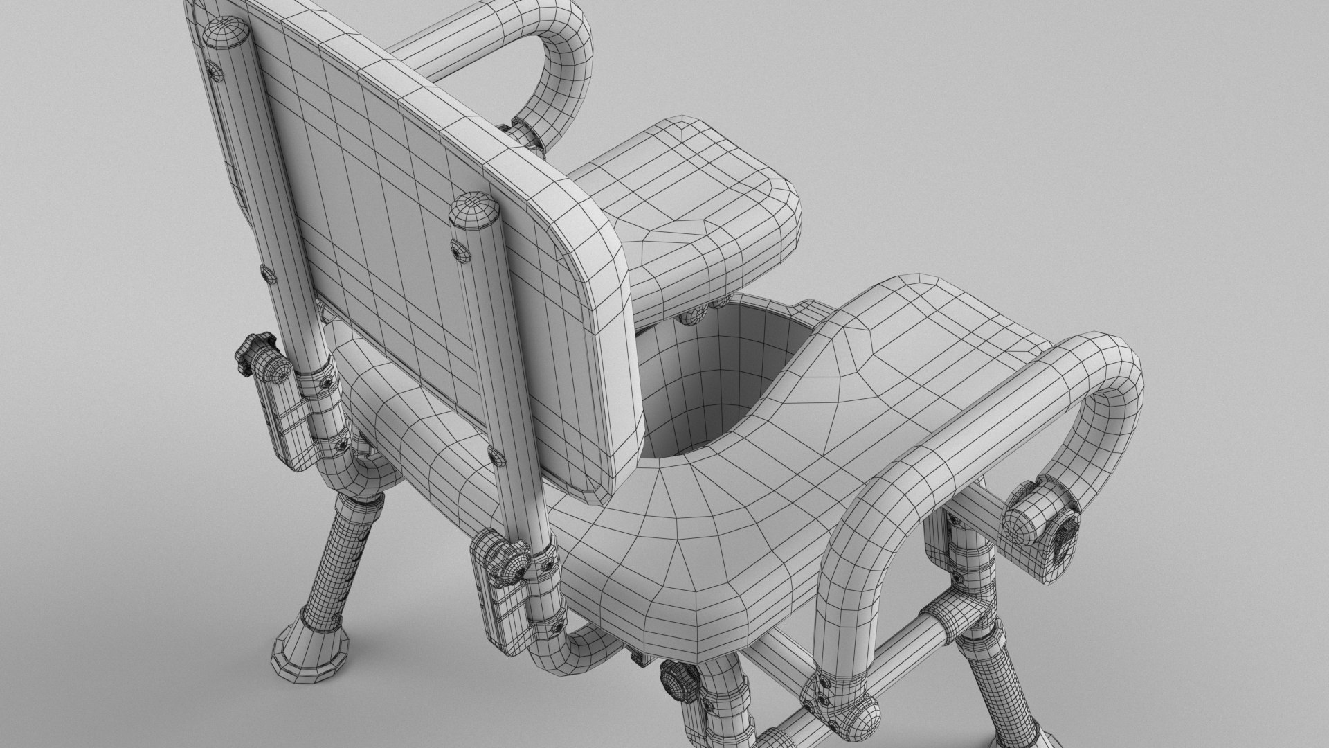 3D Model Ultra Commode - TurboSquid 1664334