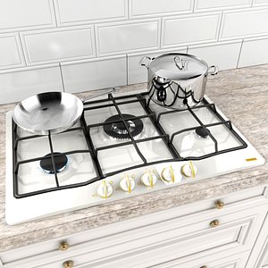 Cooktop Franke with Pans