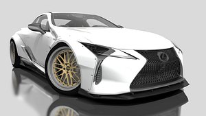 3D model Lexus LC 500 Liberty Walk