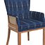 Oakwood Linen Dining Chair