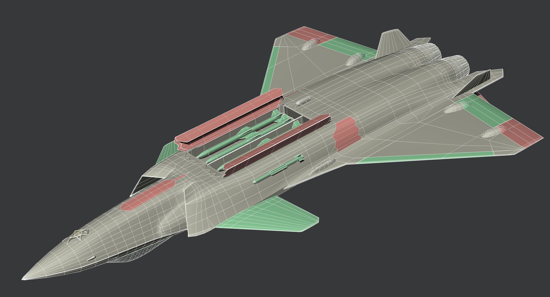 Chengdu J20 3D model https://p.turbosquid.com/ts-thumb/RP/CfJxU6/Fa/j20wire4/jpg/1619444490/1920x1080/fit_q87/f1b2cdf9f32a34e3726cae57d49484f4ff34d548/j20wire4.jpg