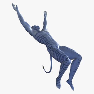 Avatar Backflip Animation Rigged