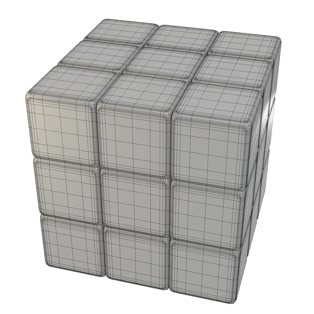 Rubik S Cube 3d Model