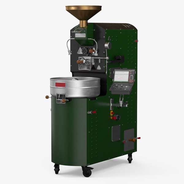 3D Coffee Roaster Machine Green