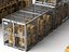Warehouse Storage Racks Pallets Cargo Boxes Industrial Asset Pack
