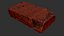 3D Yellow rectangular brick 3d scan in highpoly