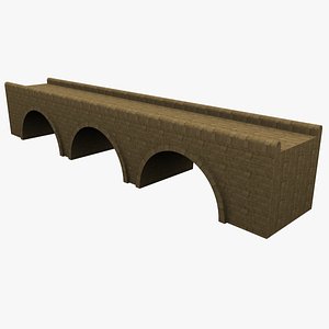 3D wooden bridge wood model - TurboSquid 1309039