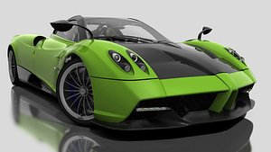 Pagani Huayra Roadster 3D