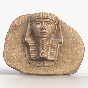 Egyptian Pharaoh Artifact 009 Textured