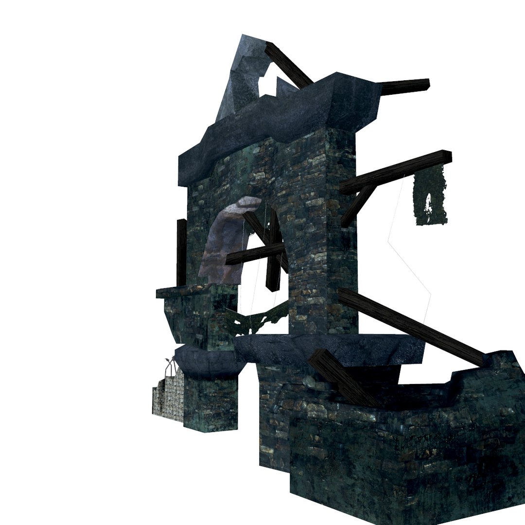 Ruined Model - TurboSquid 1245978