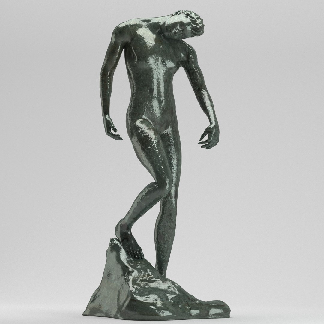 3D Auguste Rodin Shade - TurboSquid 1496133