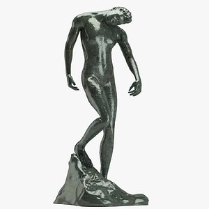 3D auguste rodin shade