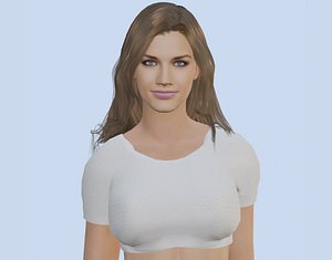 VR PBR FEMALE AVATAR CHARACTER SARAH CHEAP PRICE