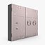 Sci-Fi Anodized Panel 4 3D Model