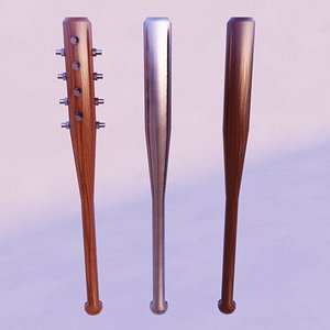 baseball bat sports 3D model