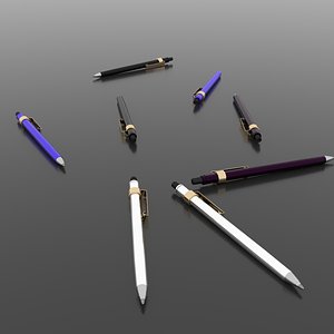 pens 3D model