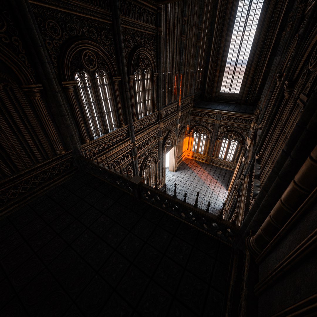 3D GOTHIC MODULAR BUILDING 4 Model - TurboSquid 2315023