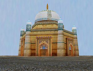 building architectural islamic 3D model