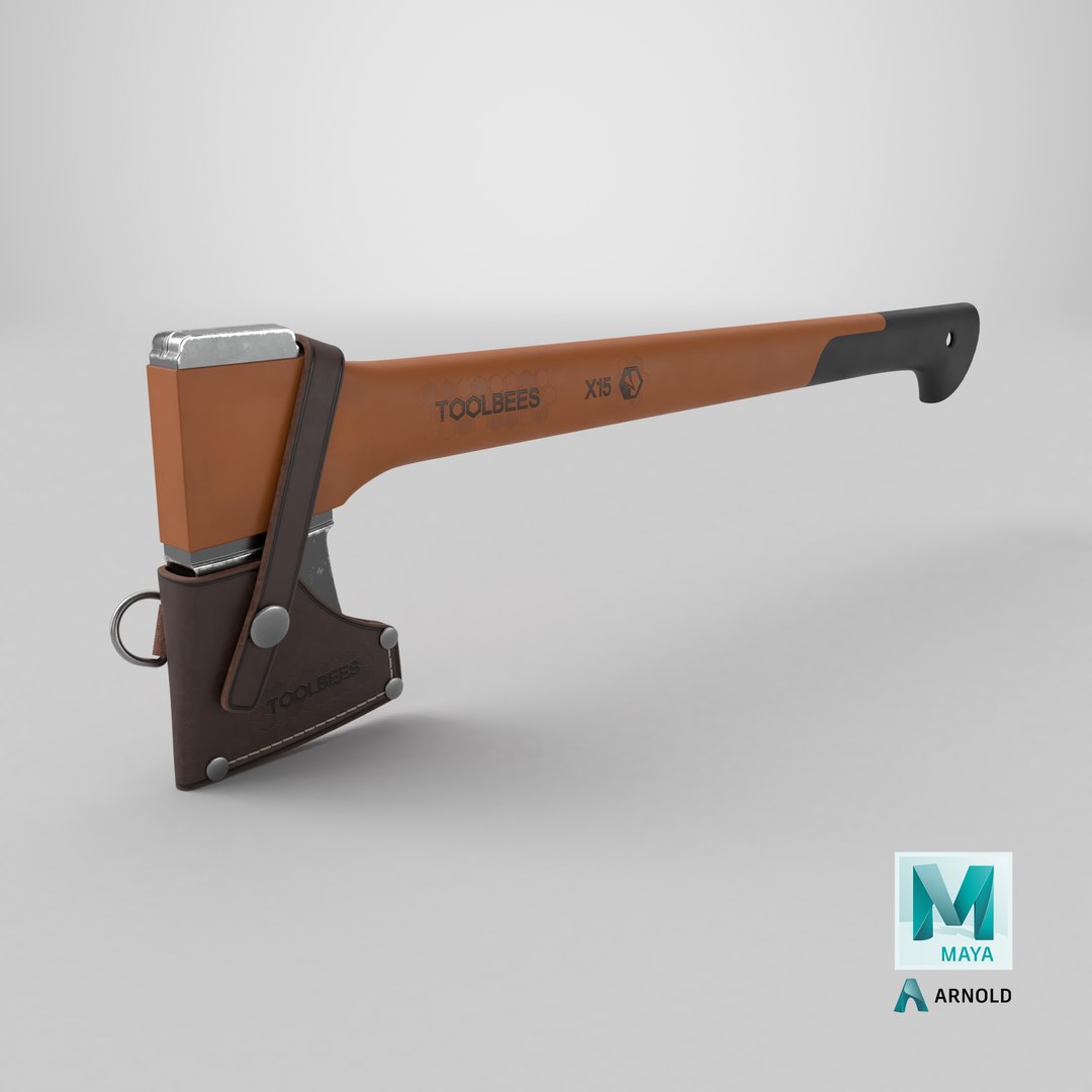 chopping axe sheath 3D model https://p.turbosquid.com/ts-thumb/RP/p2mY29/AJ/stemcell_maya_arnold_render/png/1713329323/1920x1080/fit_q87/e50013adb2ebf0ad1f57a12fc534649d9e15136e/stemcell_maya_arnold_render.jpg